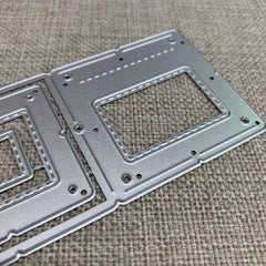 Label Frame Metal Cutting Dies for DIY Scrapbooking Handcraft