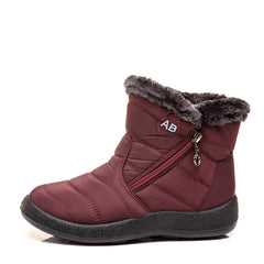 Women's Plush Inner Snow Boots Non slip Waterproof Warm Winter Boots