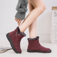 Women's Plush Inner Snow Boots Non slip Waterproof Warm Winter Boots