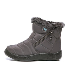Women's Plush Inner Snow Boots Non slip Waterproof Warm Winter Boots