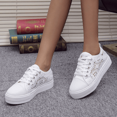 Women's Lace Mesh Sneakers Lightweight & Breathable Shoes