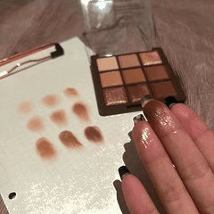 Mocha Chocolate Palette Earth Pearlescent Matte Daily Natural Makeup