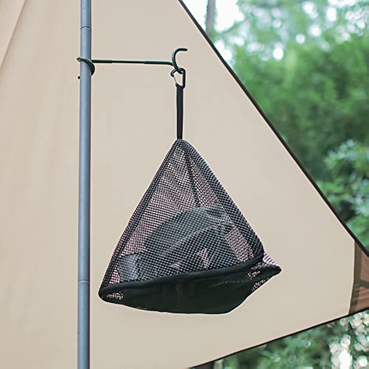 Triangle Mesh Bag Zipper Light Cover Travel Accessories