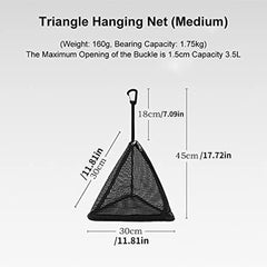 Triangle Mesh Bag Zipper Light Cover Travel Accessories