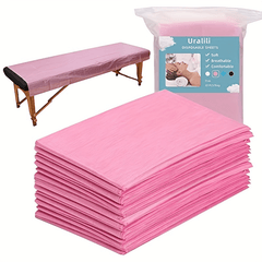 100PCS Massage Table Sheets Disposable Non Woven SPA Bed Cover Thin 78 X 177