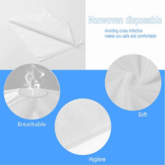 100PCS Massage Table Sheets Disposable Non Woven SPA Bed Cover Thin 78 X 177