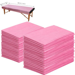 100PCS Massage Table Sheets Disposable Non Woven SPA Bed Cover Thin 78 X 177