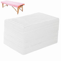 100PCS Massage Table Sheets Disposable Non Woven SPA Bed Cover Thin 78 X 177