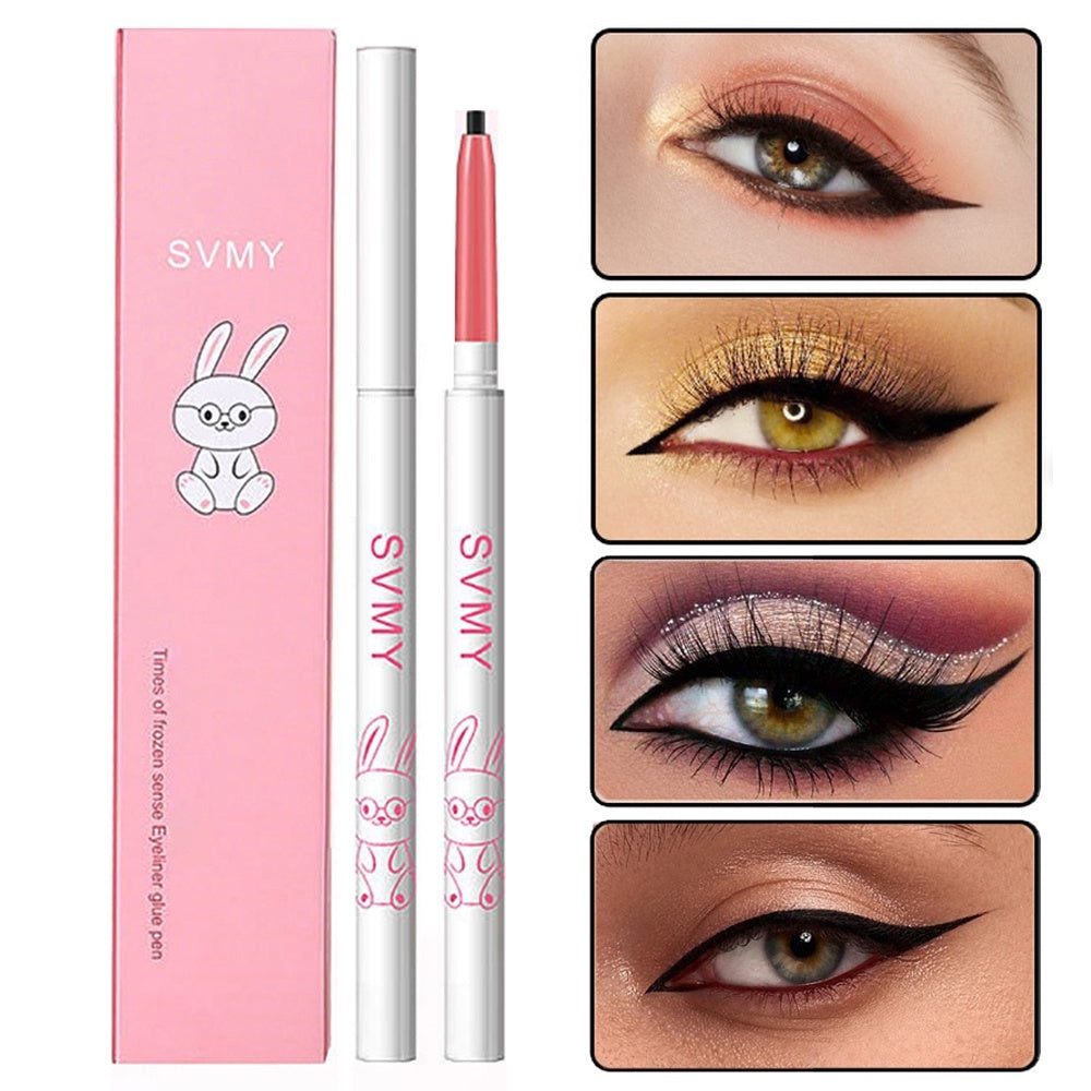 Silky Eyeliner Gel Pen Smudge Proof 4 Colors Long Lasting