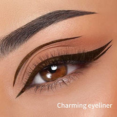 Silky Eyeliner Gel Pen Smudge Proof 4 Colors Long Lasting