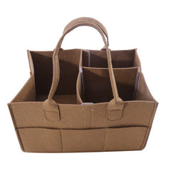 Solid Felt Storage Handbag Lightweight Multifunctional Satchel Bag