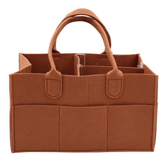 Solid Felt Storage Handbag Lightweight Multifunctional Satchel Bag