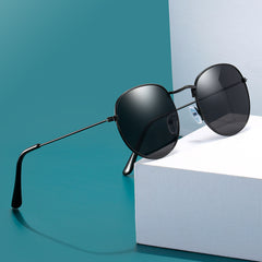 Retro Round Metal Sunglasses UV400 Sun Shades