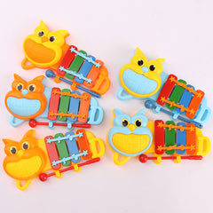 Musical Educational Animal Bell Toy 4 Tones For Kid