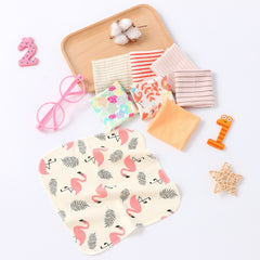 8pcs Soft Baby Washcloths Natural Cotton Infant Bath Towel
