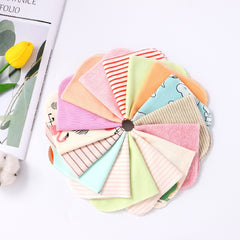 8pcs Soft Baby Washcloths Natural Cotton Infant Bath Towel