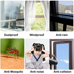 33ft Home Door & Window Weatherstrip - Keep Your Home Sealed & Protected