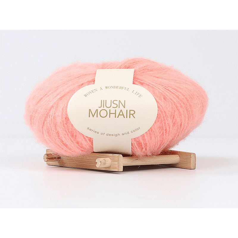 5pcs Soft Mohair Yarn Set for Crochet Hand Knitting Sweater Shawl