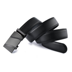 Men's Two Layer Cowhide Leather Automatic Belt