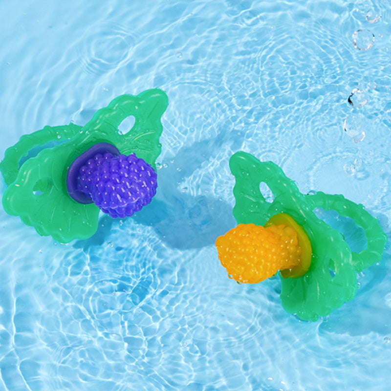 Silicone Baby Teether Toy Fruit Shape BPA Free