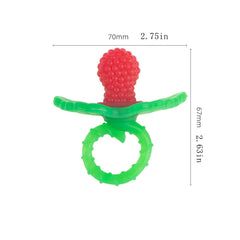 Silicone Baby Teether Toy Fruit Shape BPA Free