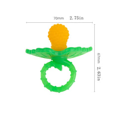 Silicone Baby Teether Toy Fruit Shape BPA Free