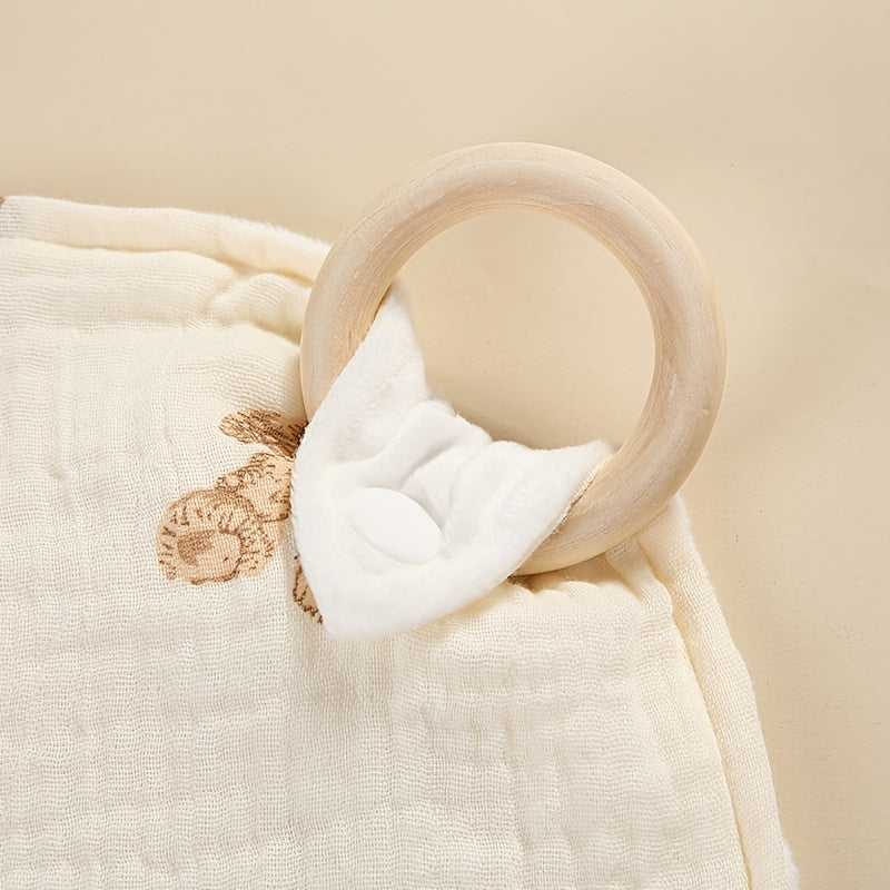 Soft & Comforting Baby Towel Hanging Bib & Scarf
