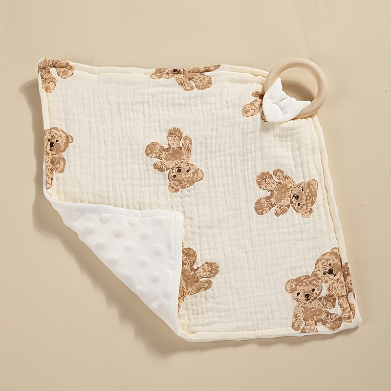 Soft & Comforting Baby Towel Hanging Bib & Scarf