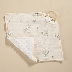Soft & Comforting Baby Towel Hanging Bib & Scarf