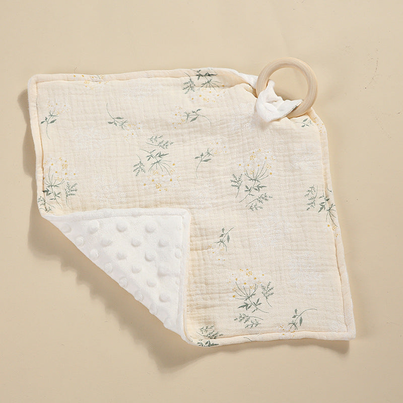 Soft & Comforting Baby Towel Hanging Bib & Scarf