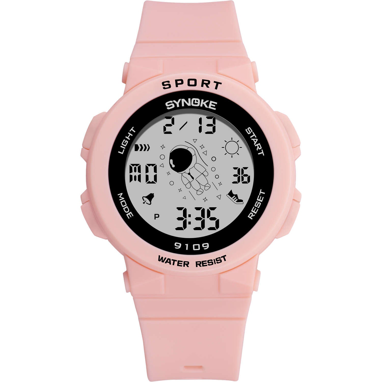 Kids Electronic Watch Spaceman Boys Girls Sports Wrist Watch Luminous