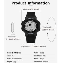 Kids Electronic Watch Spaceman Boys Girls Sports Wrist Watch Luminous