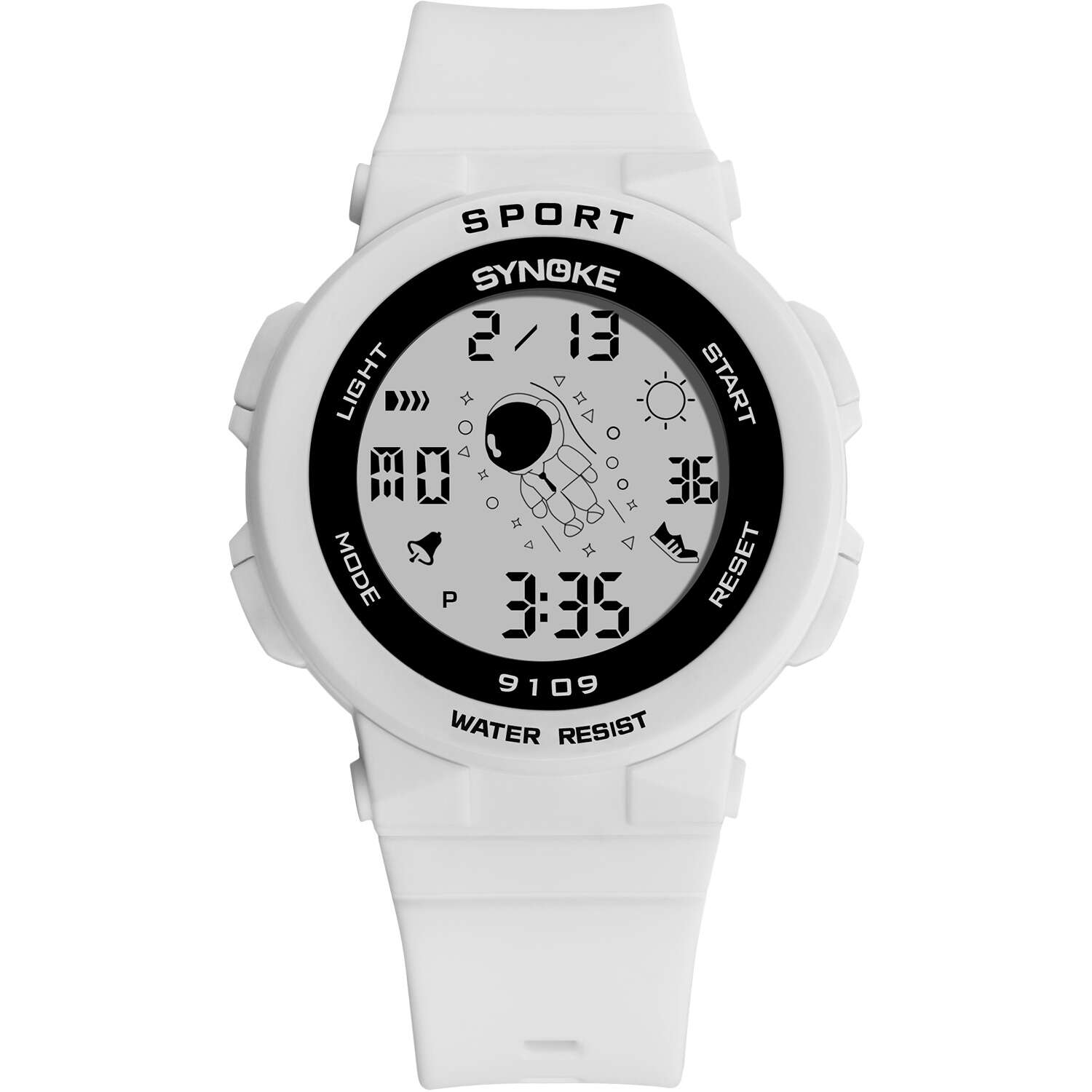 Kids Electronic Watch Spaceman Boys Girls Sports Wrist Watch Luminous