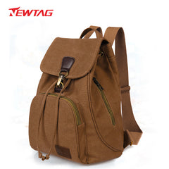 Large Canvas Backpack for Outdoor Travel Camping and Hiking