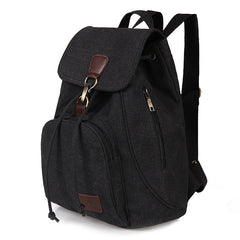 Large Canvas Backpack for Outdoor Travel Camping and Hiking