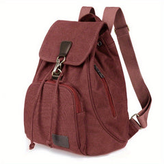 Large Canvas Backpack for Outdoor Travel Camping and Hiking