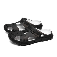 Men's Lightweight Comfy Clogs Hollow Out Non Slip Garden Shoes