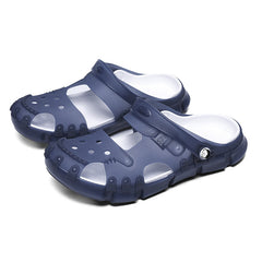Men's Lightweight Comfy Clogs Hollow Out Non Slip Garden Shoes