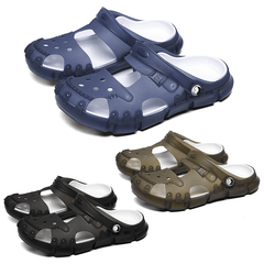 Men's Lightweight Comfy Clogs Hollow Out Non Slip Garden Shoes