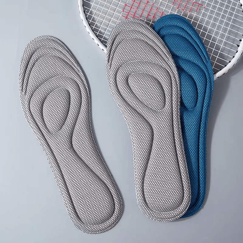 5D Memory Foam Orthopedic Insoles for Men Women Nano Antibacterial Deodorization