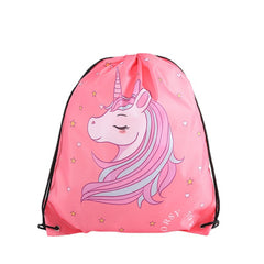 Kids Cartoon Bundle Drawstring Backpack Storage Bag