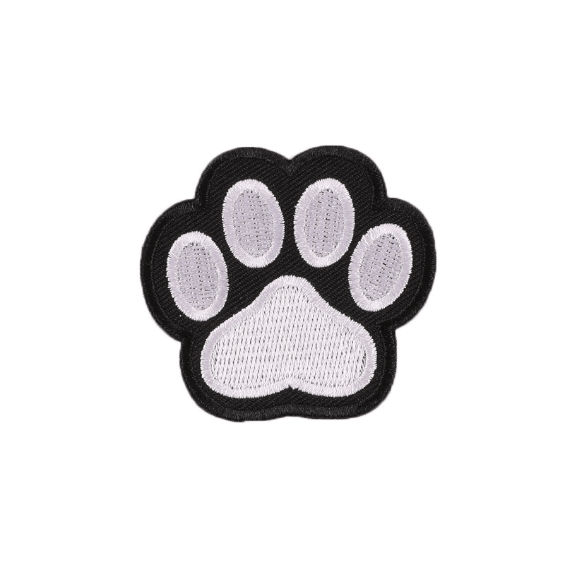 5pcs Anime Animal Embroidery Applique Patches Iron/Sew On For Jackets Backpacks