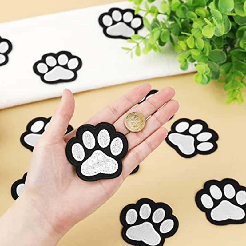 5pcs Anime Animal Embroidery Applique Patches Iron/Sew On For Jackets Backpacks