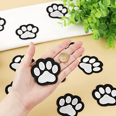 5pcs Anime Animal Embroidery Applique Patches Iron/Sew On For Jackets Backpacks