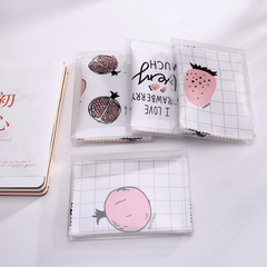 Kids Fruit Coin Purse Card Holder Key Bag