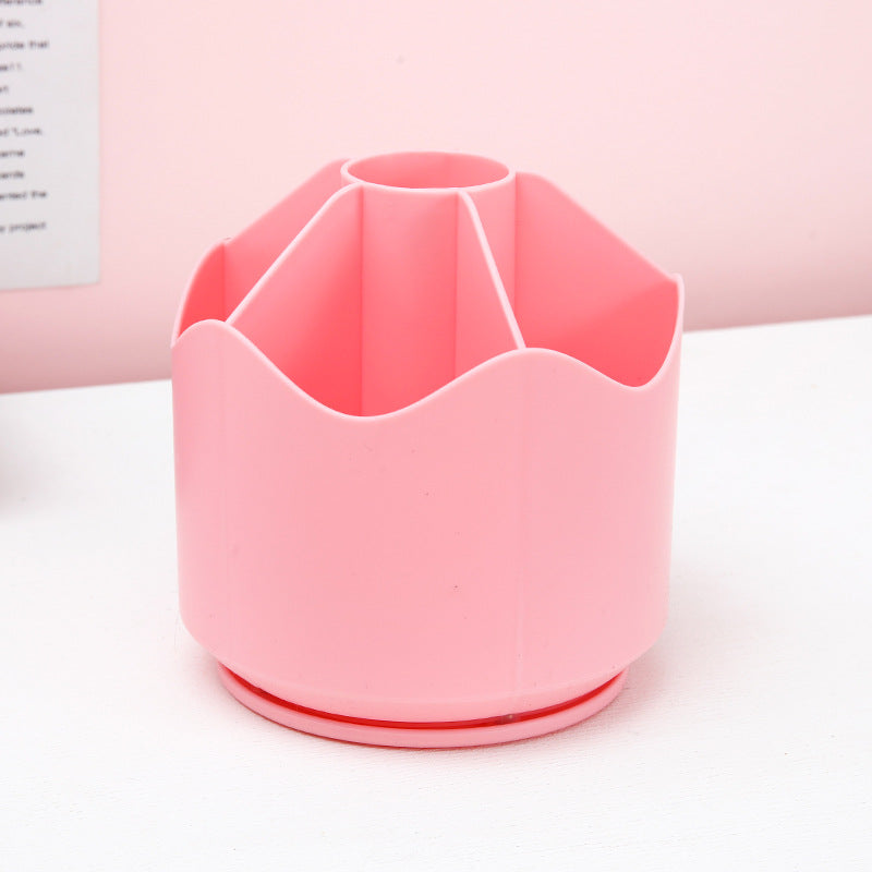 Rotating Pen Holder for Kids Large Capacity Storage Tube