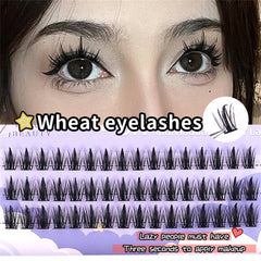 3D Fluffy False Eyelash Extension Dramatic Lash Soft Ribbon Strip M