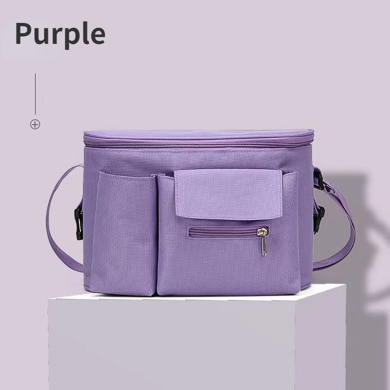 Multifunctional Baby Stroller Organizer Bag with Large Capacity