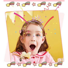 Unicorn Kitten Crown Hair Hoop for Parties Home Decor Hair Accessories