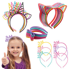 Unicorn Kitten Crown Hair Hoop for Parties Home Decor Hair Accessories